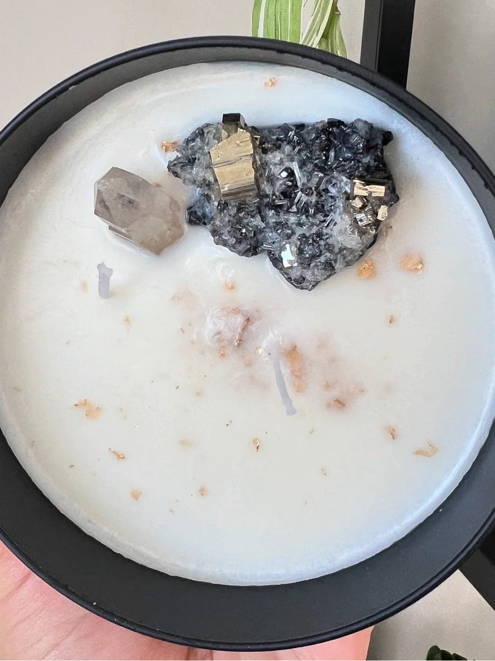 Forest Alchemy Crystal Candle | Juniper • Pine • Patchouli • Eucalyptus
